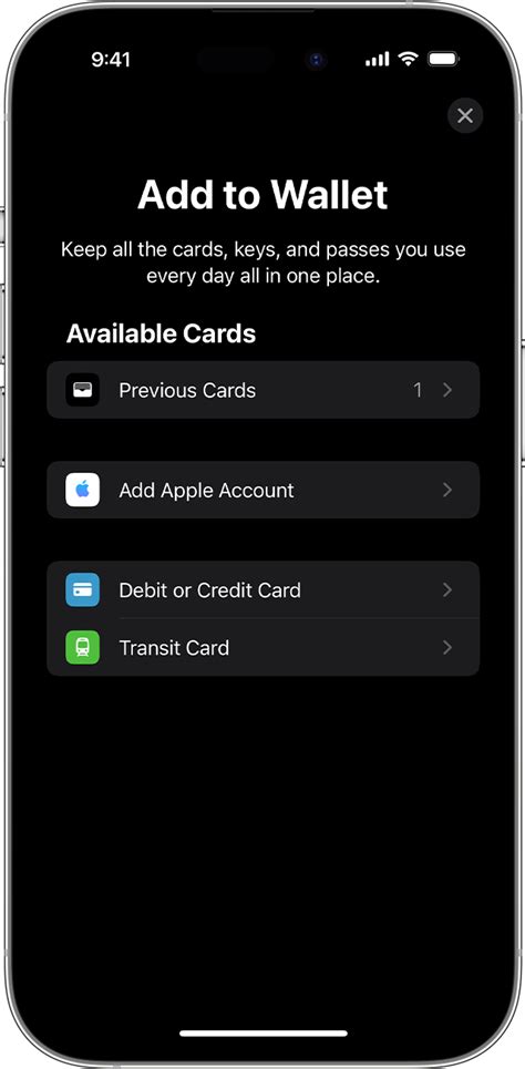 how to add smart card to apple wallet|adding card to apple pay.